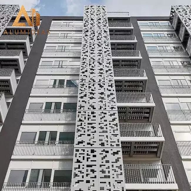 Aluminum Exterior Cnc Cutting Wall Cladding Panels