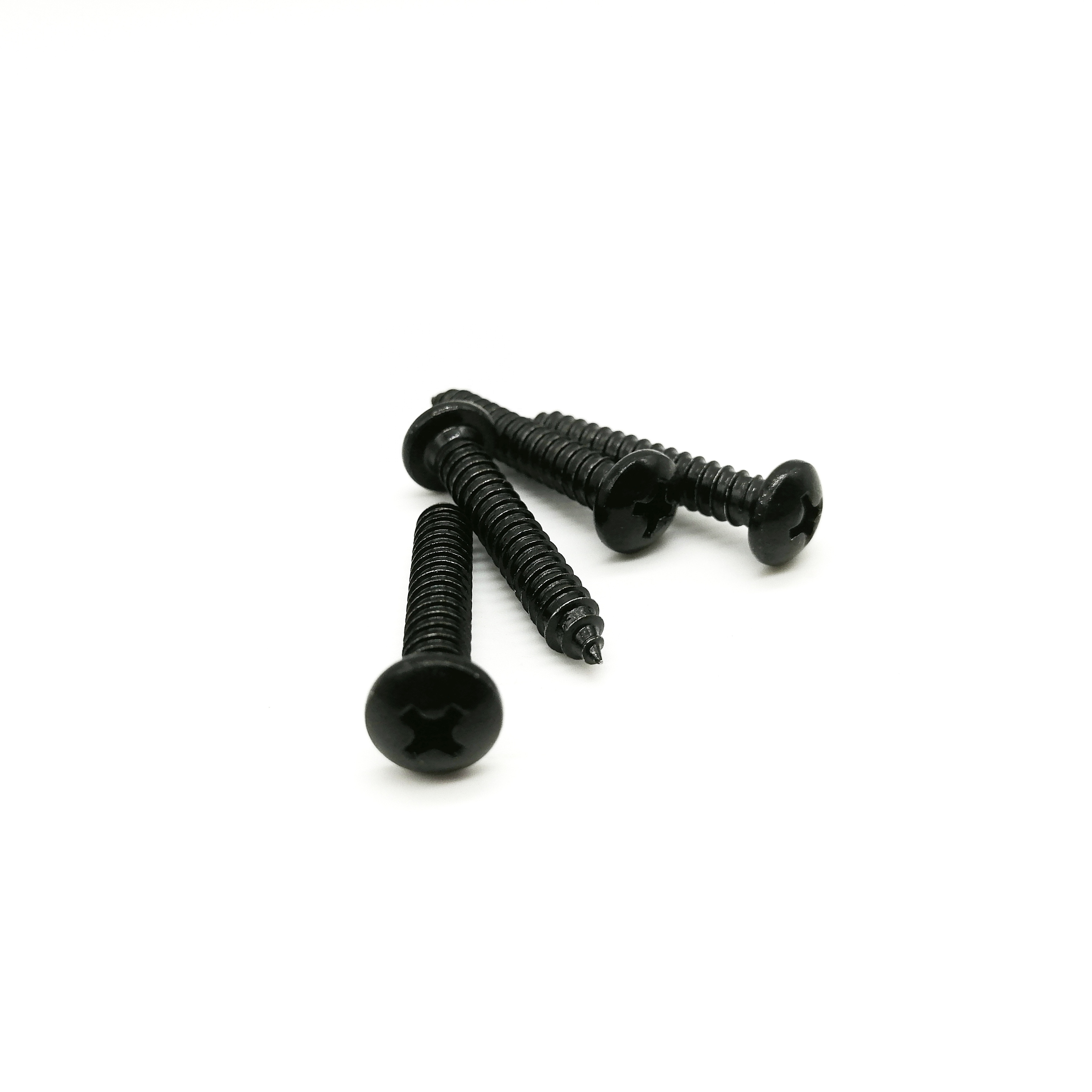 Waterproof Black Zinc Plated Screws , Toxinfree Self Sealing Roofing Screws