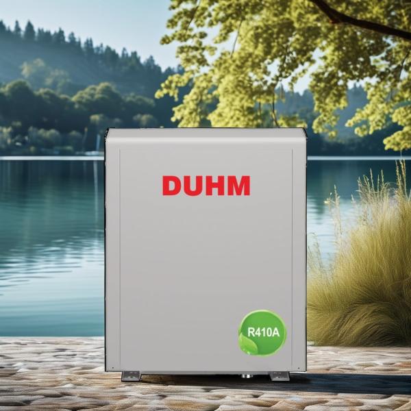 22kW R410A On Off Ground Source Water Source Heat Pump For 380V/50Hz/3ph Power