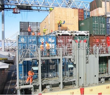 Customized Length Galvanized DNV GL Certified Container Lashing Equipment Lashing Bar Lashing Rod for Hot Dip Galvanization
