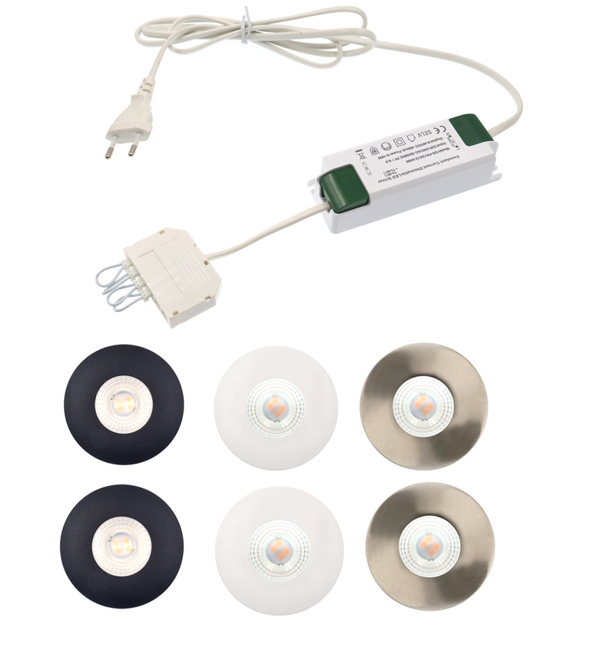 Home Indoor PF0.9 Undermount LED Cabinet Lights For Showcase