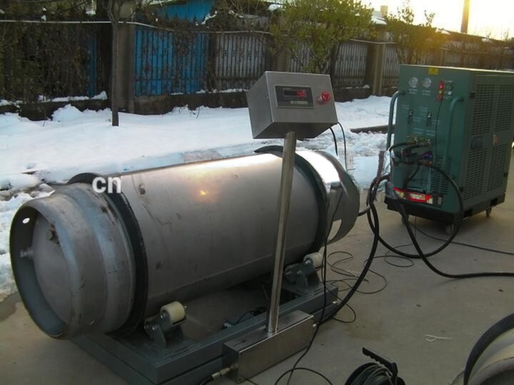 CE Certificated WFL Refrigerant Recycling Machine R134a Freon Recovery Unit 5HP 7HP Chiller Recovery Machine