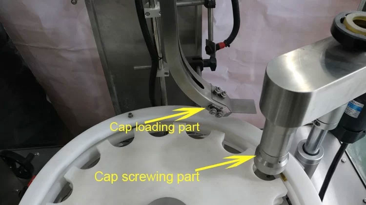 Automatic Powder Filling And Capping Machine Monoblock Filling System