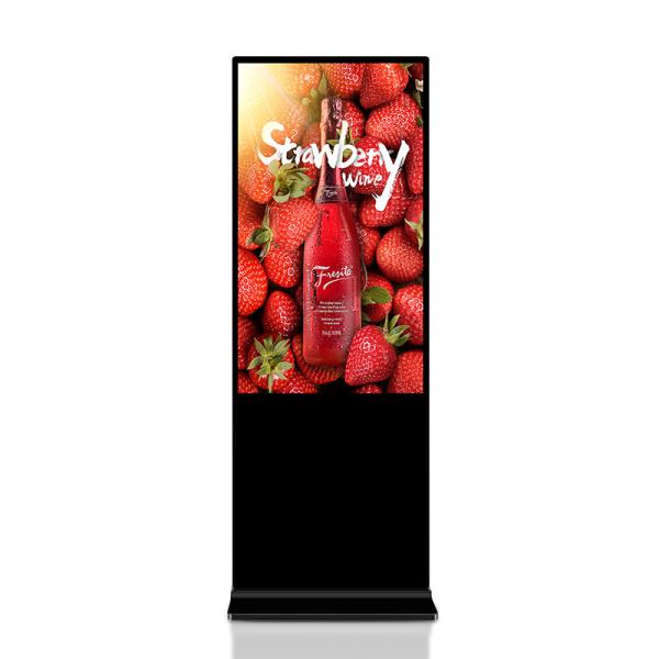 55 Inch Metal Advertising LCD Display Android Wifi Vertical TV Indoor Digital