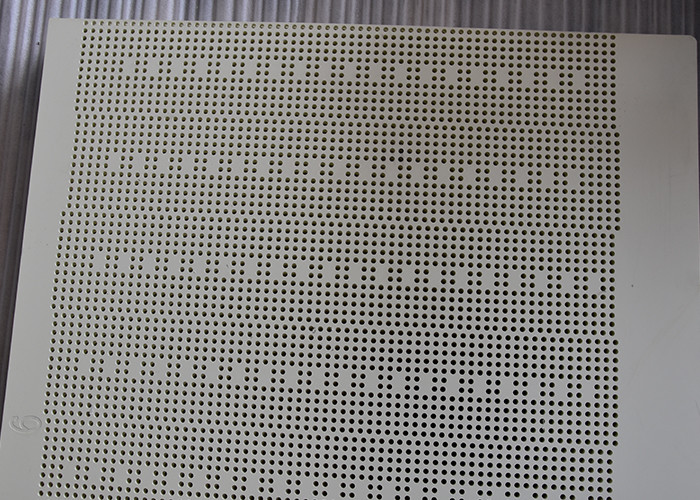 Thin Black Pvc Perforated Plastic Mesh Sheet For Food Industry