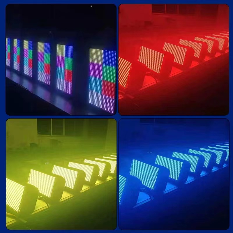 Fixed Head RGBW LED Stage Light DMX Controlled 295W For Nightclub Beam