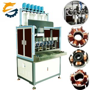 Wire Diameter Range 0.04 0.25mm CNC Automatic Electrical Motor Winding Machine