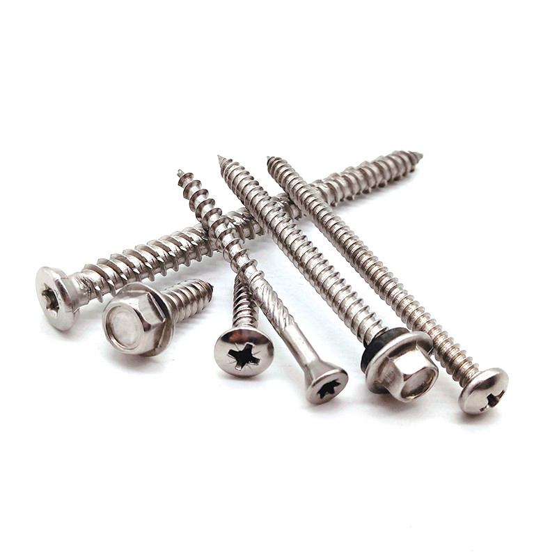 Metal Hex Head stainless steel self drilling screw roofing screw tapping screw