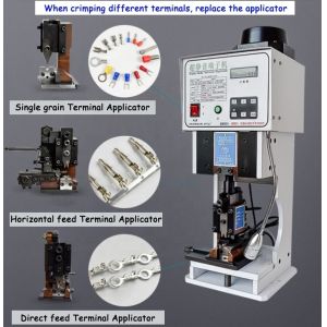 Mini-Fit Jr Terminal 2.8 Spring Terminal Crimping Machine with Online After