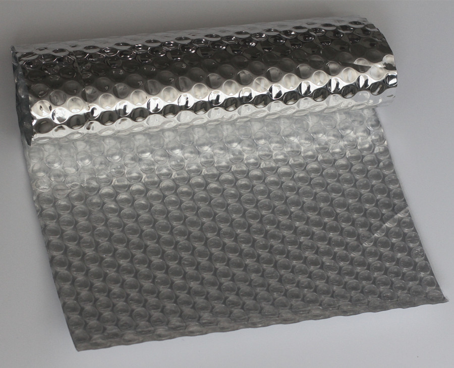 Shimmer Gloss Metallic Bubble Mailers , Sliver And Matte Padded Bubble Bags