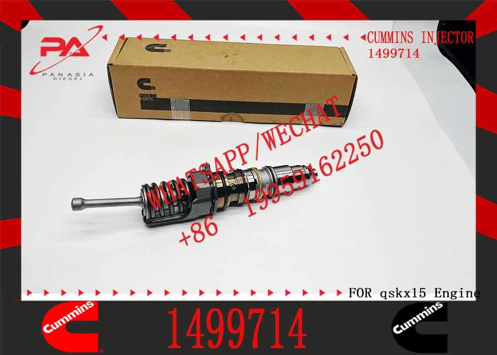 Construction Machinery PartsFuel Injector For QSKX15 Diesel 570016 1499714 1521977 1481827 For CUMMINS Diesel Engine