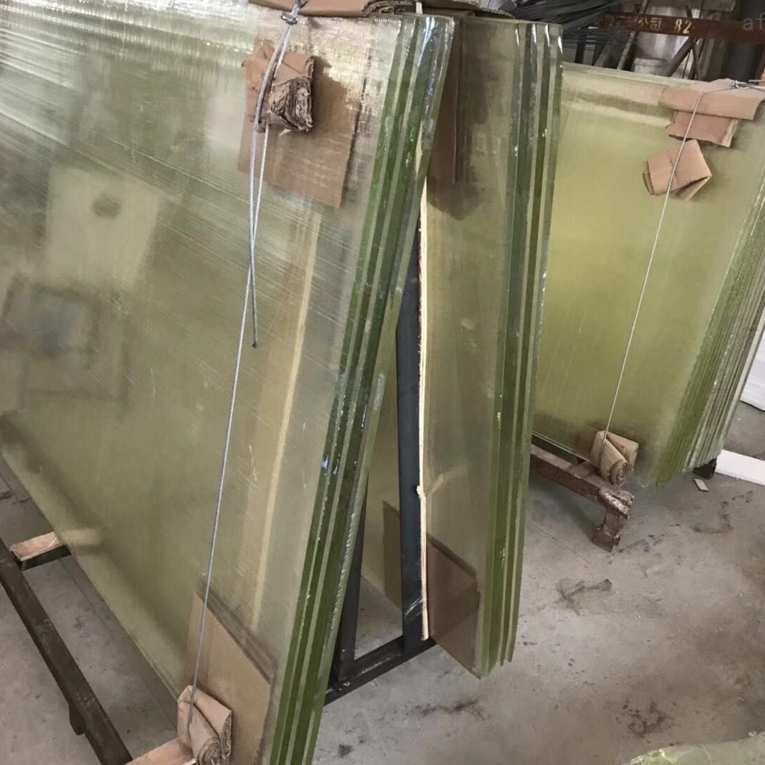 Thick 20mm X Ray Lead Glass 1000 * 800mm Radiation Resistant Protection