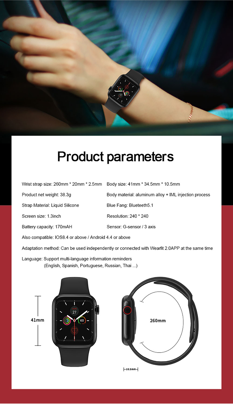IP68 Waterproof SDK Smartwatch Apple Series 5 A6 X10 Q12 Smart Watch For Kids