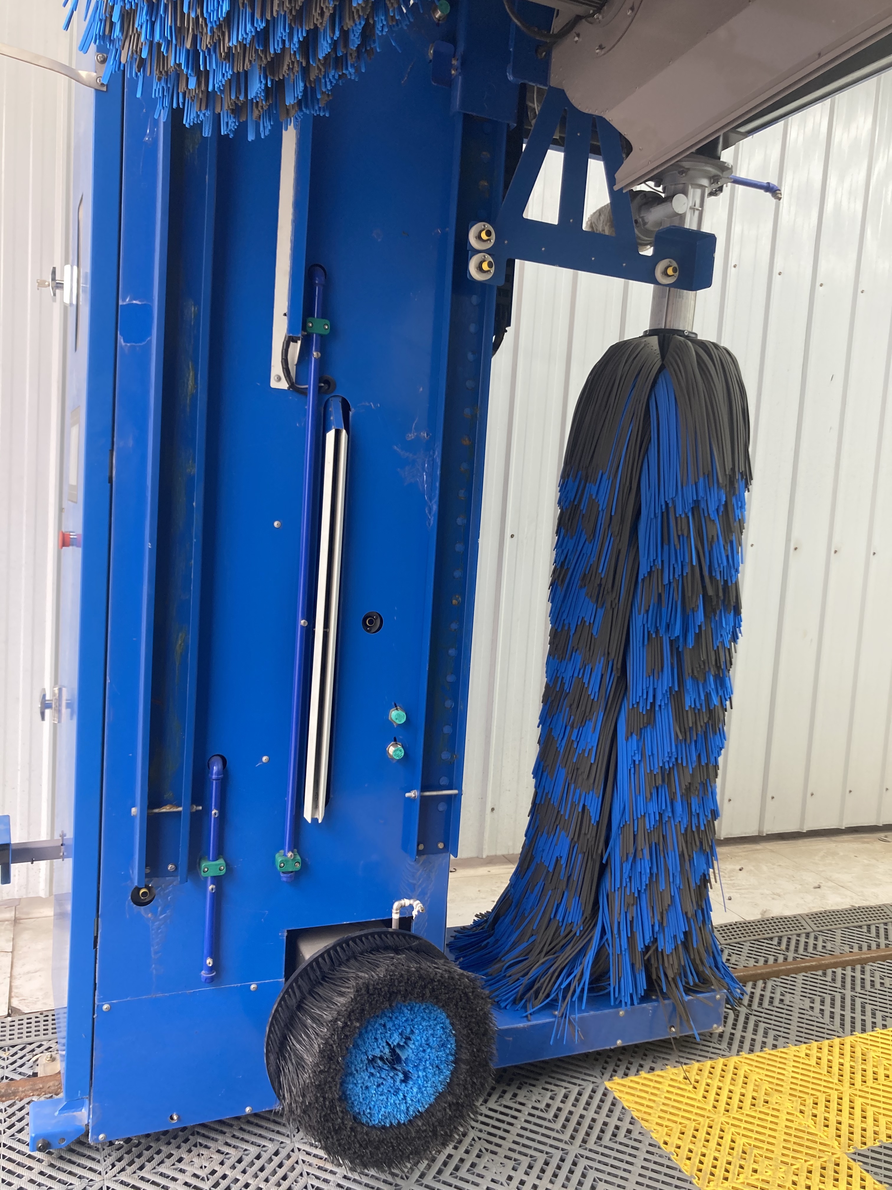 Unattended Smart Automatic Rollover Car Wash Machine European Style Customizable