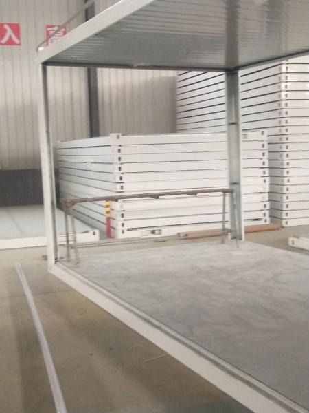 2 Bedrooms Flat Pack Container House Alu Alloy Door Grade 9 Earthquake