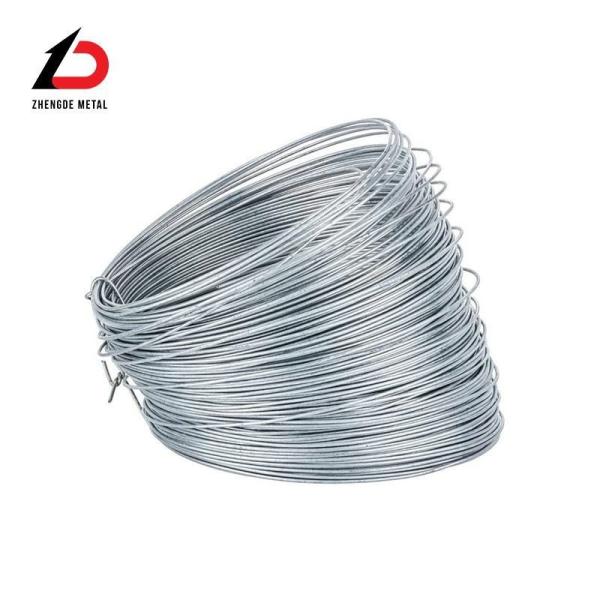 0-22 Gauge 0.2mm 0.3mm 0.4mm Electro Gi Iron Wire , Hot Dipped Galvanized Gi