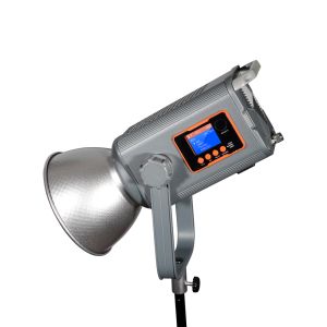 China COB Spotlight 300W silver-white body  dual color temperature 2700k-6500k bi  suitable for studio lighting in photography on sale