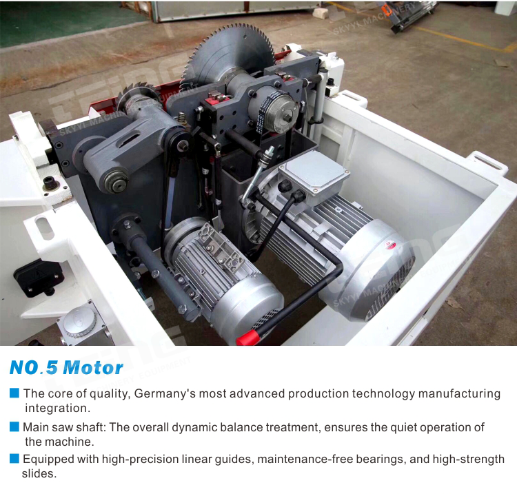 Max. Length of Workpiece 3000mm Woodworking Sliding Table Saw Machine 3000*1100*900mm