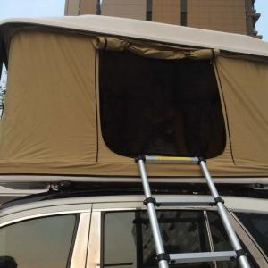  Custom 4X4 Fiberglass Car Roof Top Tent Single Layer , Rectangle Shaped Manufactures