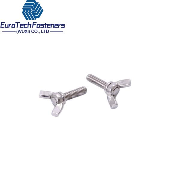 Metric DIN 316 Butterfly Wing Screws Rounded Square Wing Bolt Zinc Plated M3 M4