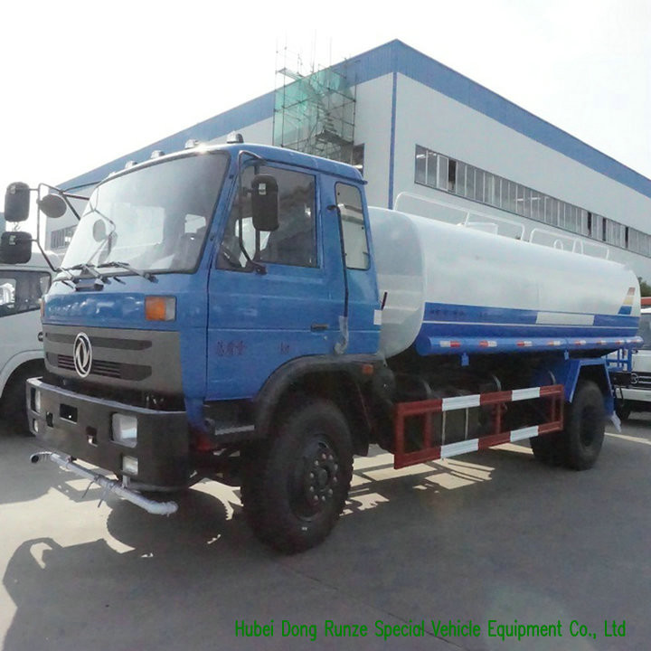 15000L Stainless Steel Potable Water Tank Truck With Water Pump Sprinkler For Water Delivery and Spray LHD/RHD