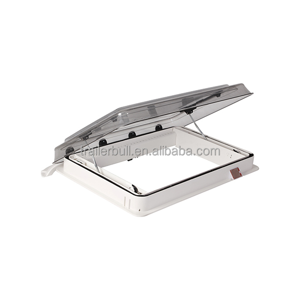 Crank Operated Manual Open RW3 700x500 Roof Hatches for DIY Cab-over Truck Camper Bed