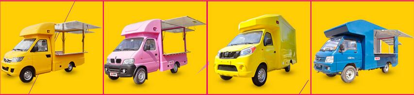 Custom Logo RHD Mobile Fast Food Truck In Malaysia Euro4 Emission Standard