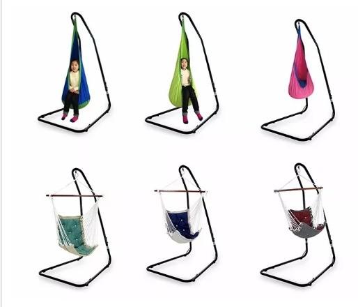 Outdoor Swing Bed Double Hammock Chair with Modern Design Stand Weight Capacity