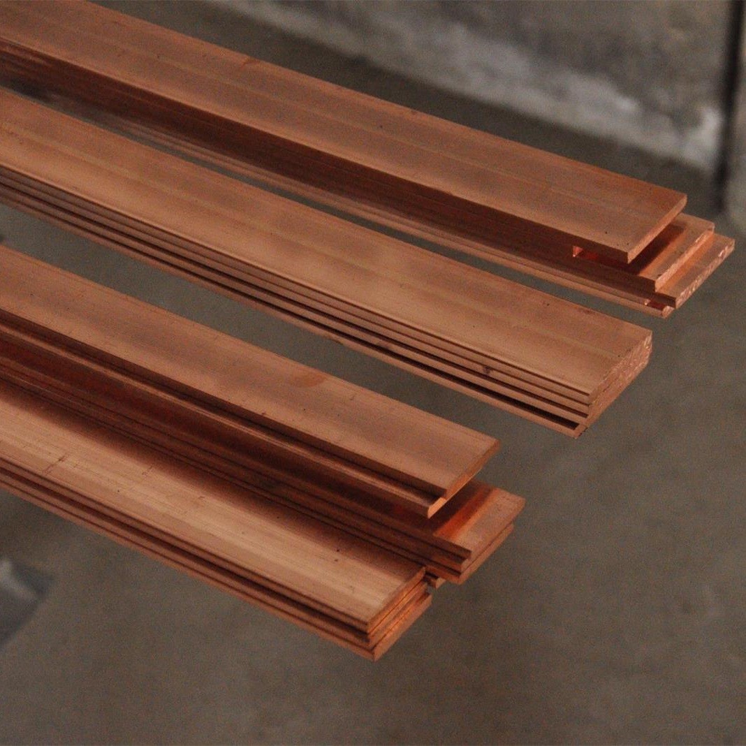 CU-ETP Copper Flat Bar ASTM Standard C11000 Flat Copper Plate with EN 10204-3.1 Certificated