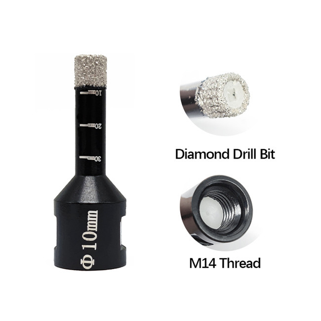 45Mn Diamond 6mm 12mm 14mm Masonry Drill Bit Set For Power Drill
