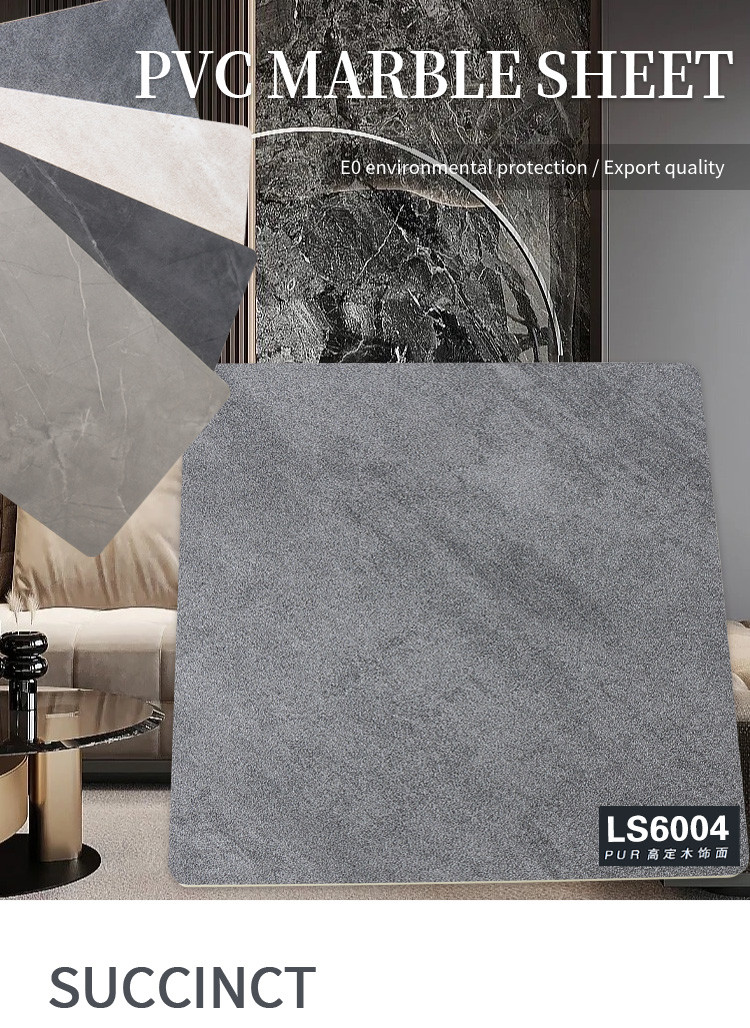 Carbon Crystal Board Simulation Waterproof Marble Wood Veneer Wall Panel