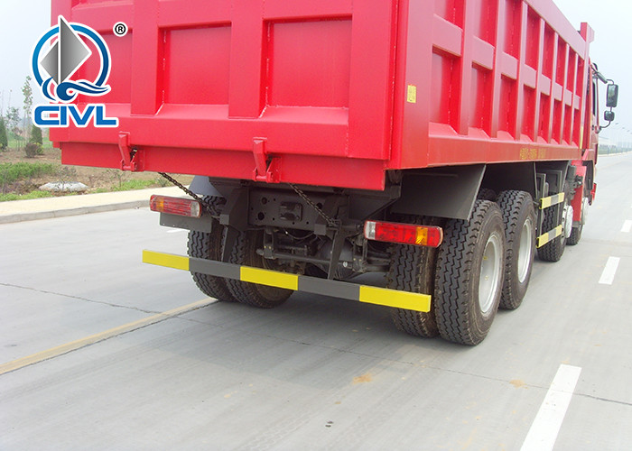 HOWO 8X4 Large Power Heavy Duty Dump Truck Tipper Trailer One Sleeper 51 - 60t
