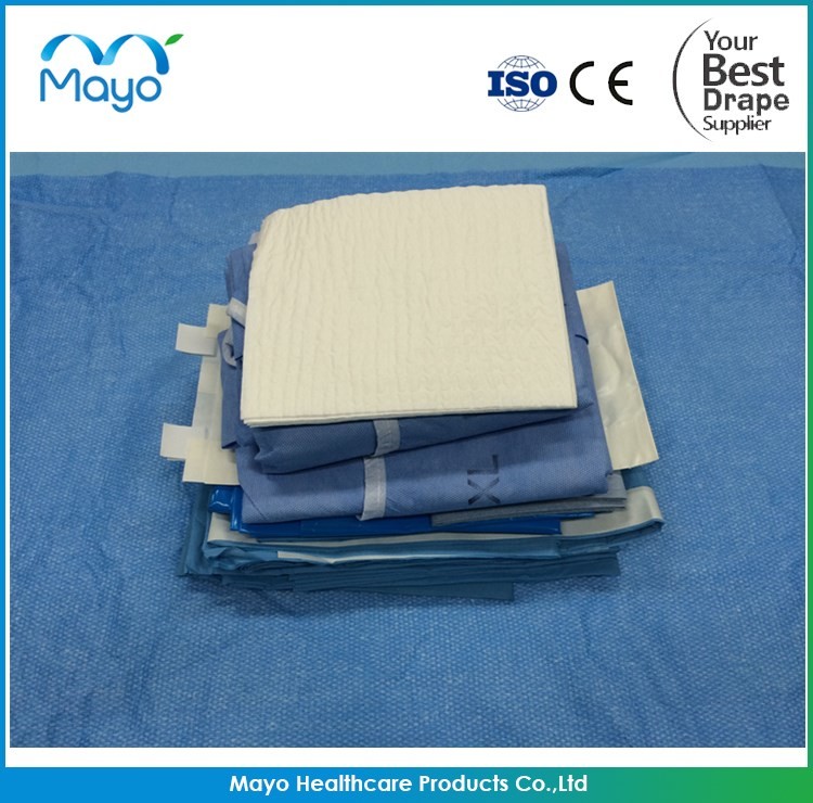 Customized SMS PP Surgical Drape Kit Universal Sterile Surgical Packs