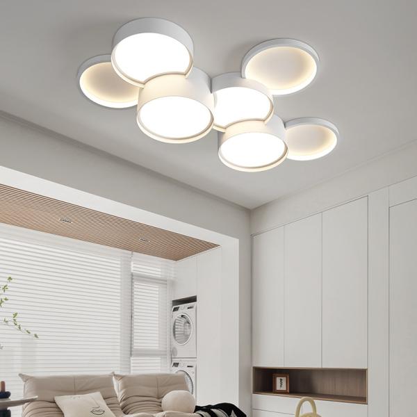 Nordic Minimalist Led Living Room Chandeliers Modern Hall Dining Room Ceiling