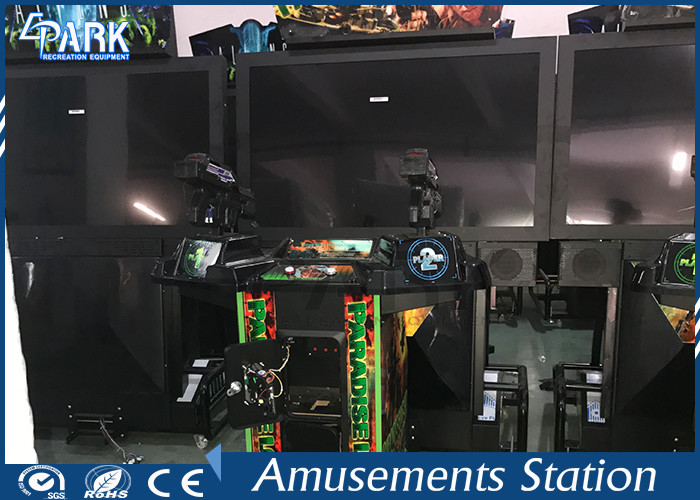 2 Player Mini Kids Shooting Simulator Arcade Game Machine with 55 Inch Screen