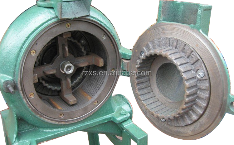 Corn Flour Milling Machine Feed Hammer Milling Crusher Corn Grinding with Diesel Engine