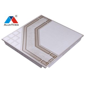 Metal Clip In Ceiling Tiles Fire Retardant With Excellent Decorative Effects