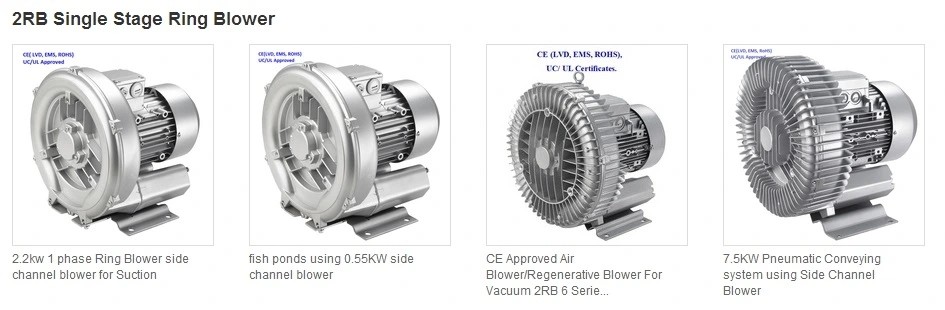 2RB Industrial Air Pump Side Channel Blower Max 90 - 660mbar