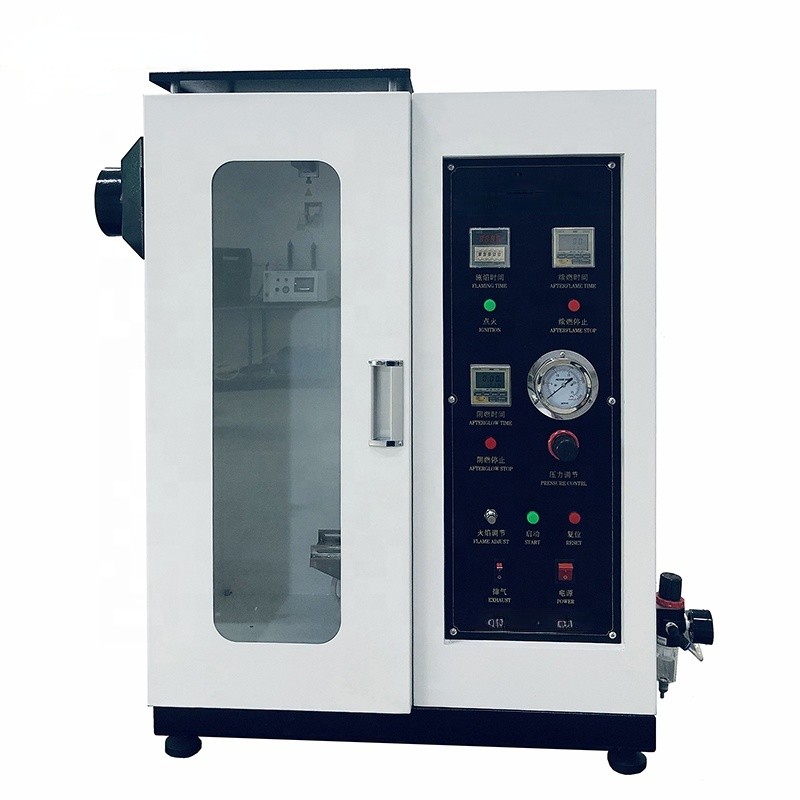 China Textile Vertical Flame Testing Equipment Meets ASTM D6413 Standard on sale