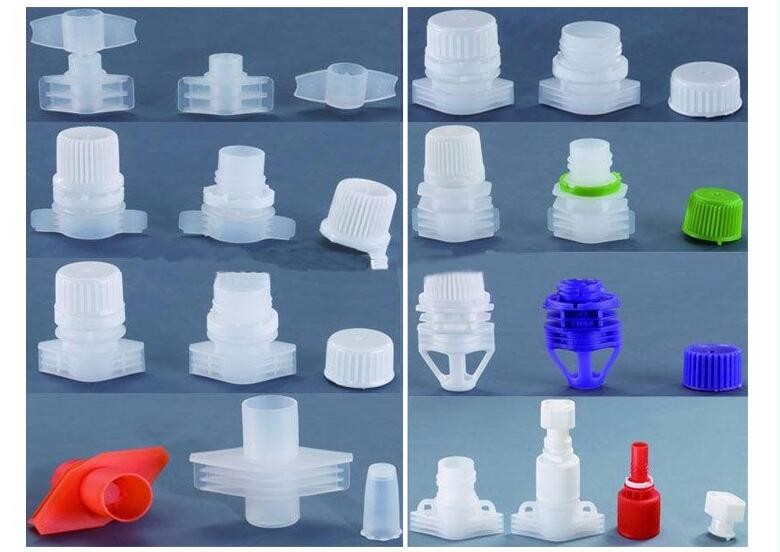 Custom Printing Stand Up 500Ml Reusable Plastic Spout Bag for Jucie Packing
