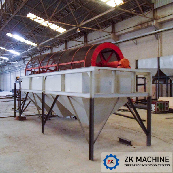 Multifunctional 5TPH - 50TPH Trommel Screen Machine