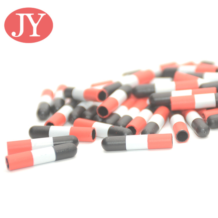 BBP FREE Jiayanag aglet plastic tipping blue color TPU ABS print colorful plastic tipping end cap plastic end cap