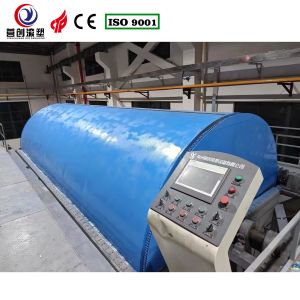  Production Automatic Rock And Roll Rotomoulding Machines With Delta PLC Controller Advisory 6KW-11KW Manufactures