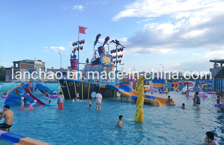 Customized Water Park with Colorful Water Rides Equipment