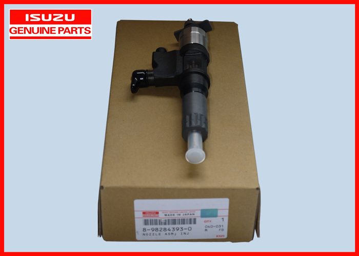 Black ISUZU Genuine Parts Diesel Injector Nozzle For NPR75 8982843930