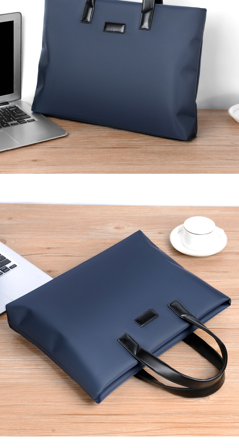 Factory Customized New Men's Document Bag Handbag Business Travel Fashion Big Capacity Work Briefcase