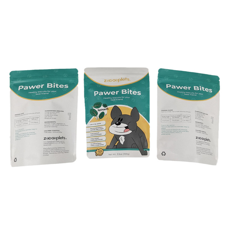Factory Supplied Custom Smell Proof Bags with Logo Stand Up Kraft Paper Bag Gummie Candy Packaging
