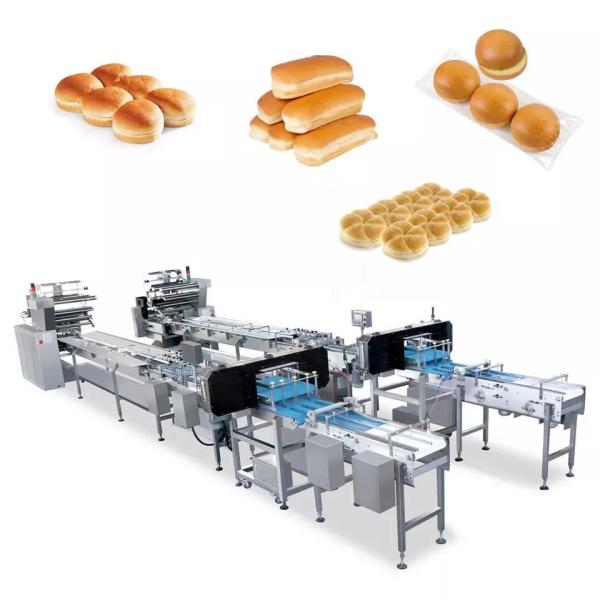 Multifunction Bakery Food Automatic Feeding Line Burger Bun Hot Dog Hamburger