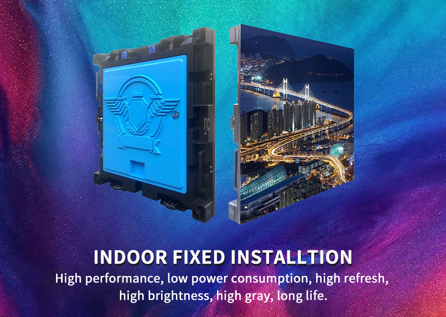 640*640mm 640*480mm Indoor LED Screen Display Panel 1600cd/Sqm Brightness