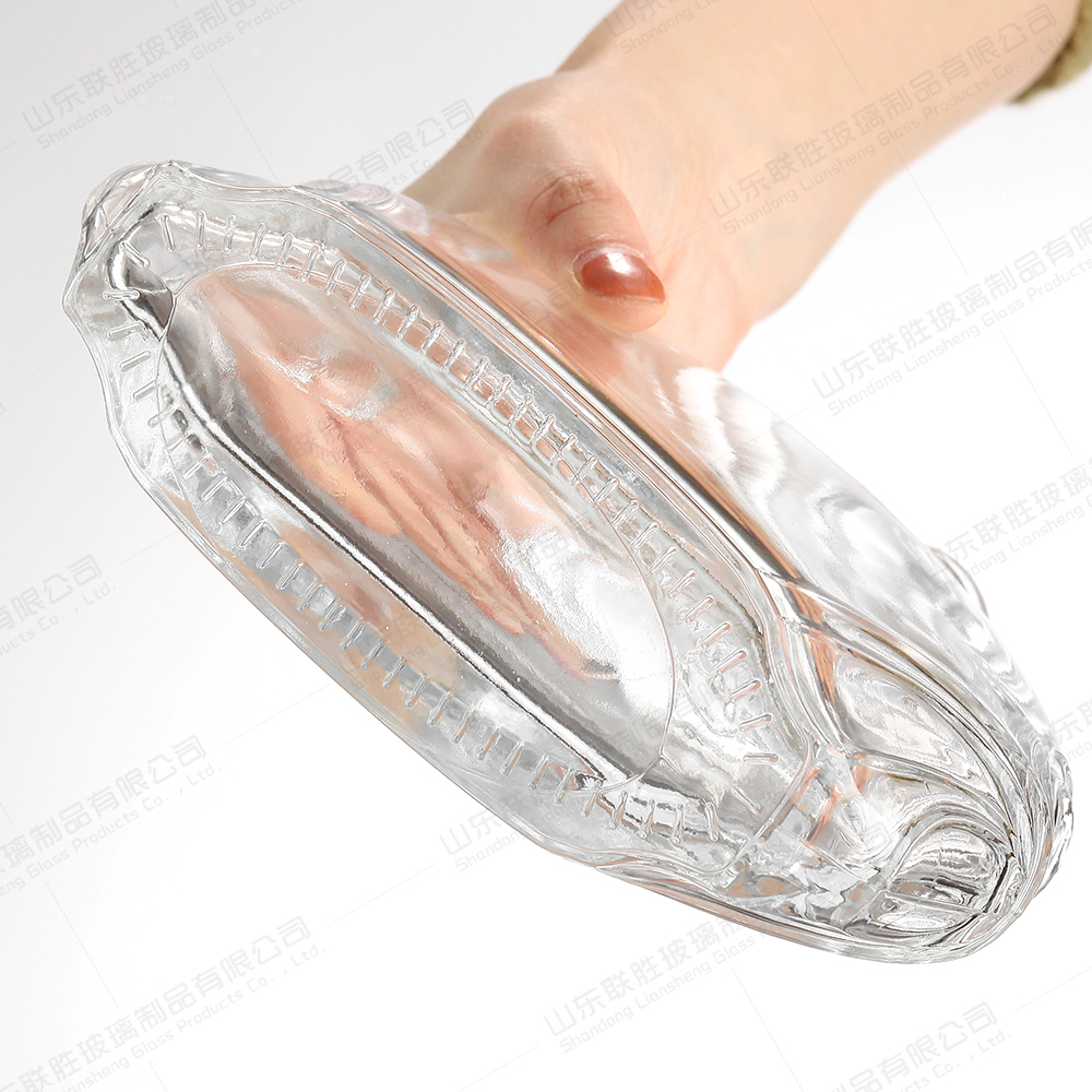 Custom Size Glass Wine Decanter 700ml 1000ml Healthy Lead Free Glass Bottle
